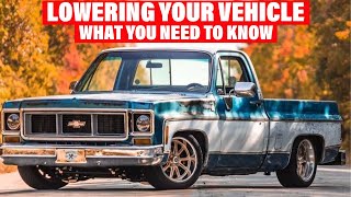 What To Know When Lowering Your Car or Truck | QA1 Tech