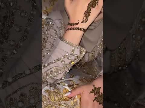 نقش خفيف ورائع للعروس المغربية الجميلة 