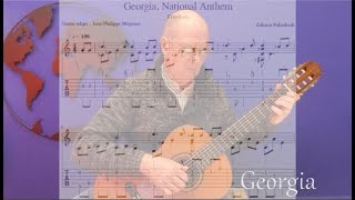 Georgia National Anthem (to share without map presentation: see « Georgia, guitar only»)