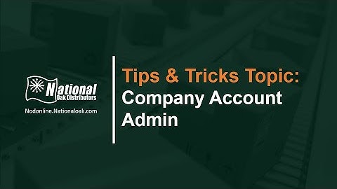How To: Admin Accounts Features