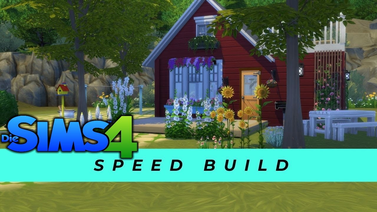 Starter Home THE SIMS 4 Speed Build (NO CC) YouTube