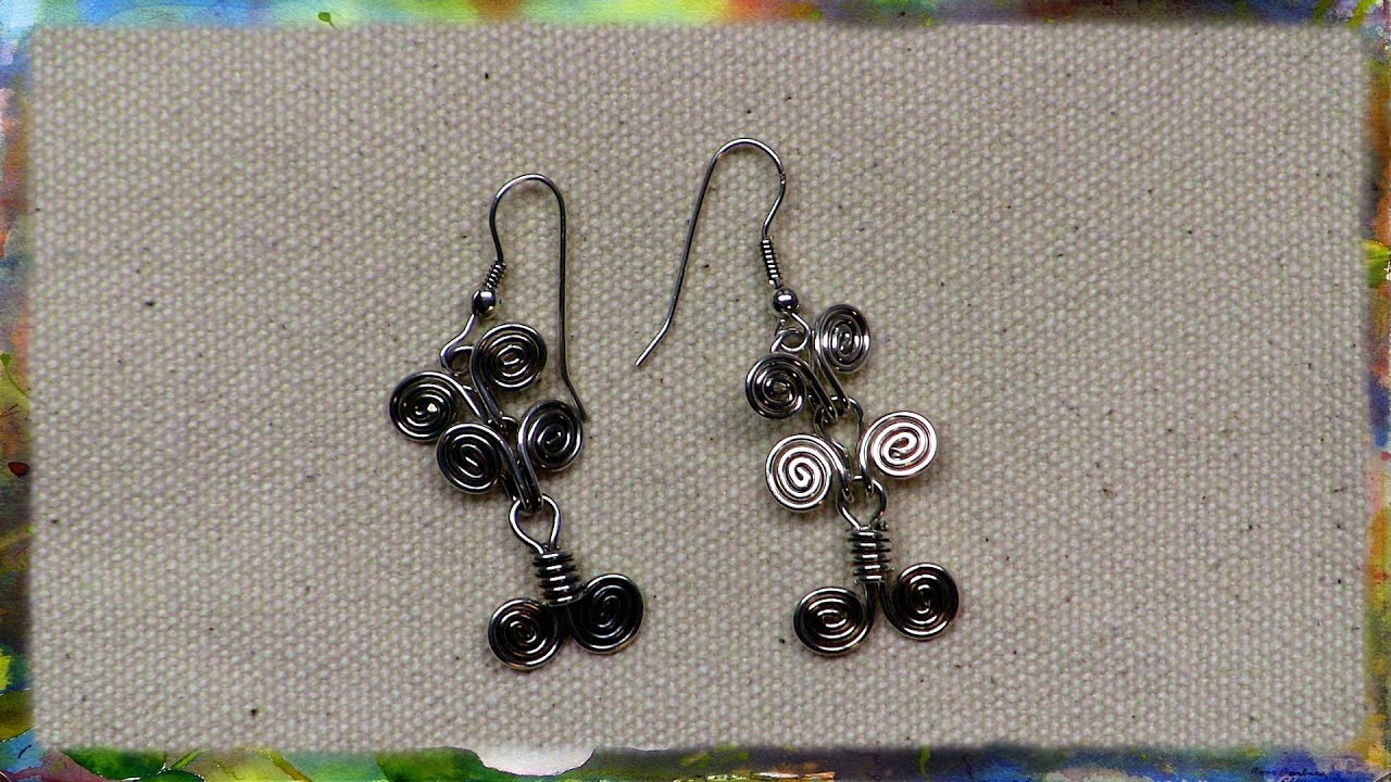 How To Make Beautiful Egyptian Link Earrings by Ross Barbera