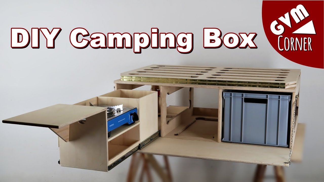 DIY-Camping-Box: Schritt für Schritt zum Mini-Camper