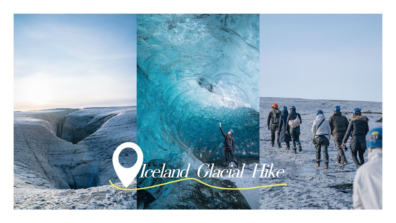 Iceland Glacial Hike | Exploring Jökulsárlón Glacier Lagoon and Breiðamerkurjökull Ice Caves — Breiðamerkurjökull — video poster