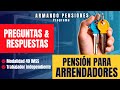 Preguntas y respuestas / ¿Rentas inmuebles? Obtén una buena pensión IMSS #imssley73