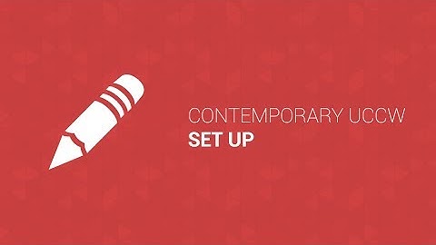 Contemporary UCCW Skin [SETUP]