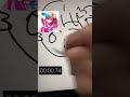 10秒で推しの子「星野ルビー」を描いてみせます✍🏻 #shorts