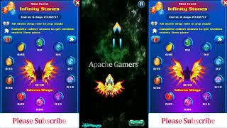 Galaxy Attack: Alien Shooter | New Mini Event infinity Stones | New inferno Wings | By Apache Gamers screenshot 4