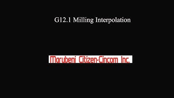 G12.1 Milling Interpolation