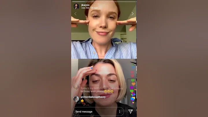 Barrett Wilbert Weed and Jessica Wynn IG Live Onstage Bloopers/Mishap