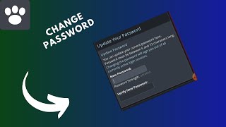 how to change password on furaffinity