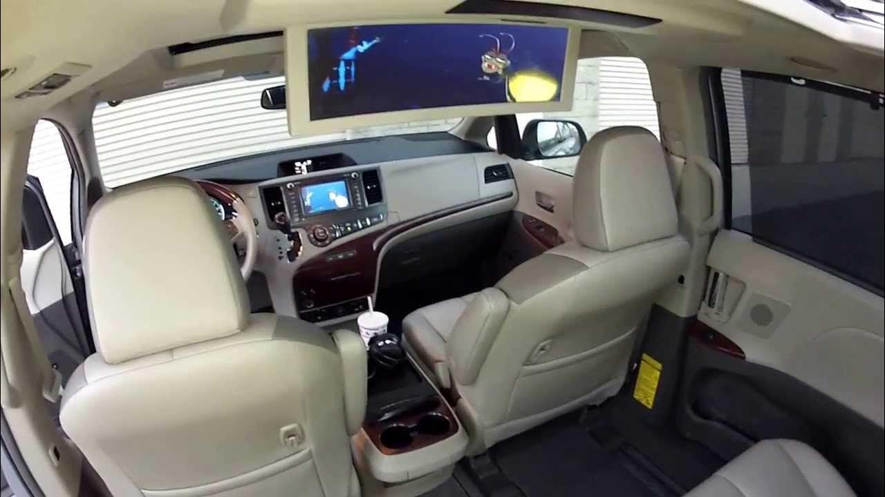 2nd & 3rd Row Features Tour Toyota Sienna Limited - YouTube