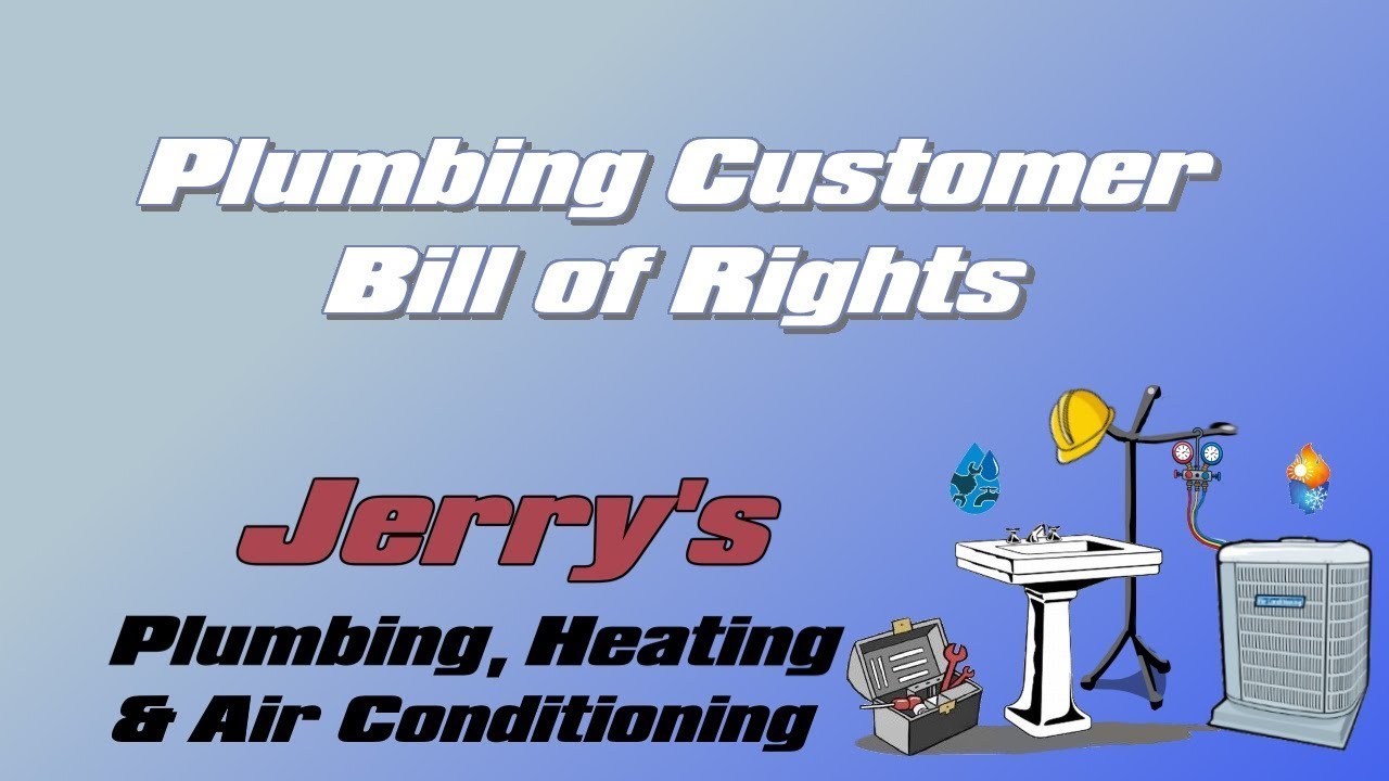 Plumbing Customer Rights YouTube