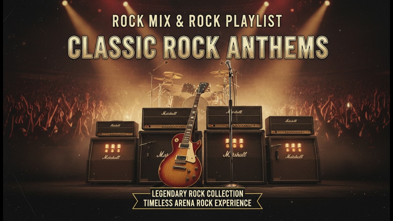 Lost 80s Arena Rock Anthems – 1 Hour of Stadium Rock