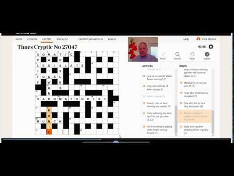 World's best cryptic crossword solver gives a lesson