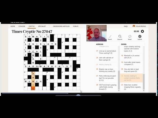 World's best cryptic crossword solver gives a lesson 