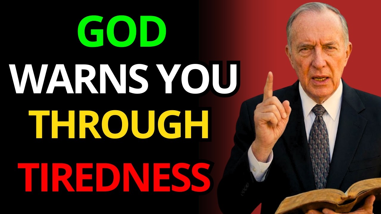 Derek Prince warns: Tiredness can be a spiritual warning you're ignoring.