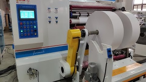 SLD-G Self-Adhesive Label Sticker Paper Slitting Machine (Max. Rewind 1200mm)