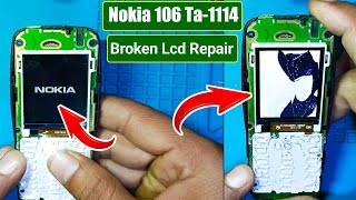 Nokia 106 Ta-1114 | White Display | Lcd White Jumper Solution | Ta-1114 Lcd Ways!