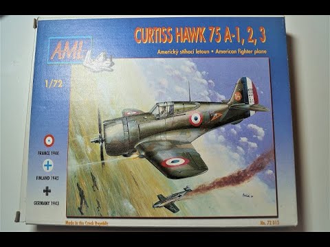 AML 1/72 Curtiss Hawk 75 A-1 Duxford Series Part One