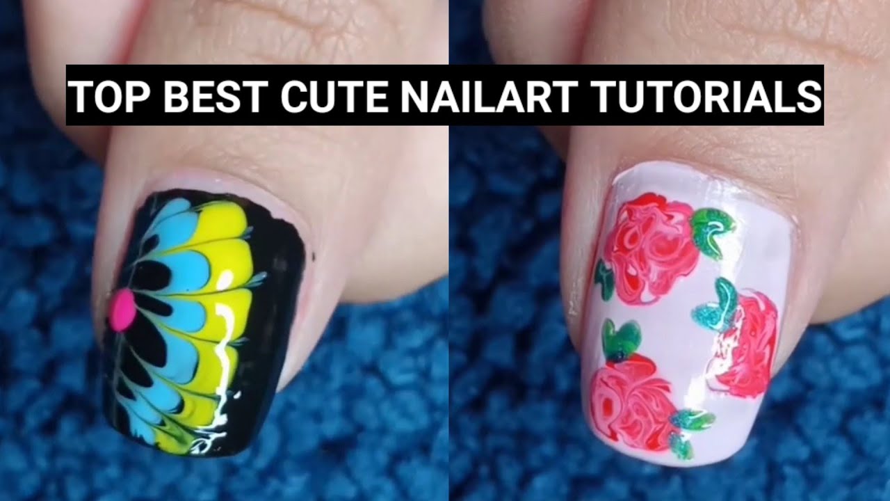 DIY: TOP BEST CUTE NAILART STEP BY STEP TUTORIALS | DKD ART ️ - YouTube