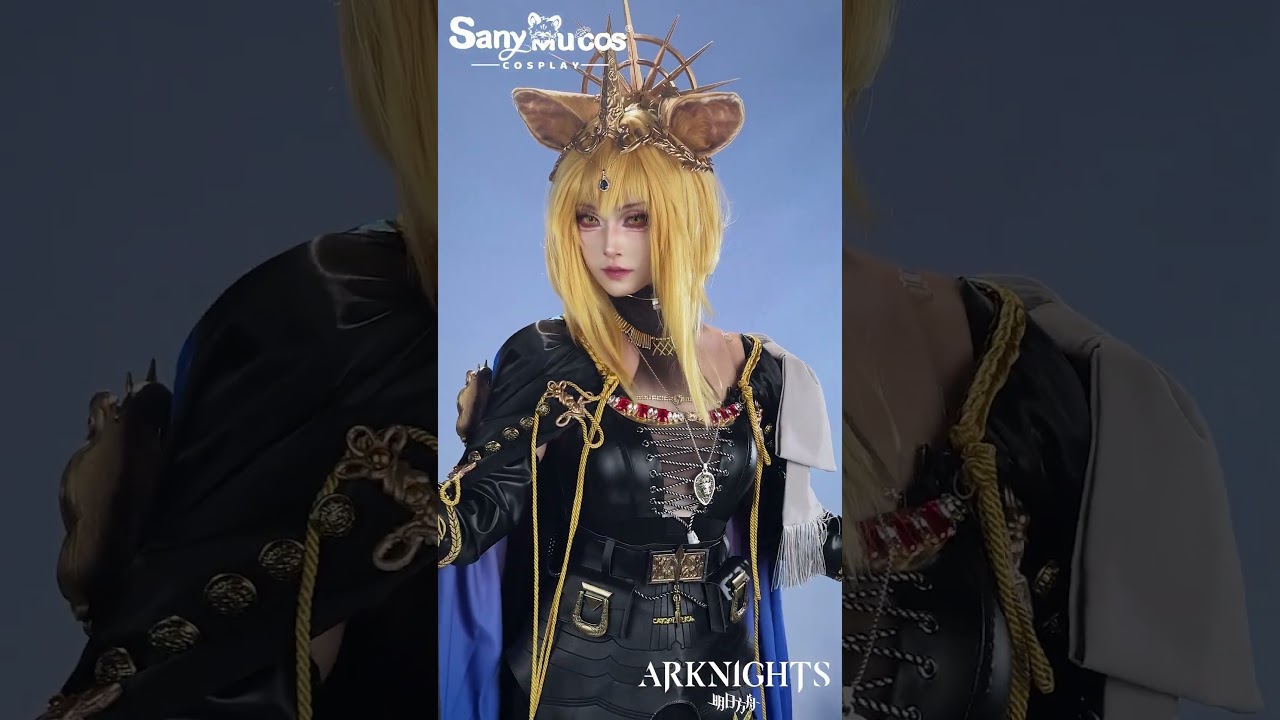 ⚔️Arknights Vina Victoria cosplay costume premium edition show⚔️#sanymucos #vinavictoria #arknights