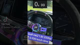 0-100 Kmh Time F Mk2 1.8T 250Hp .8T