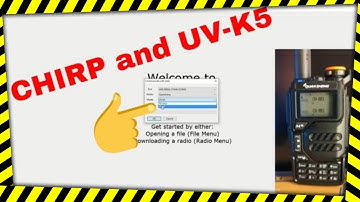 !CHIRP! Programming The Quan Sheng Uv-k5 Ham Radio Transceiver!