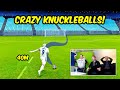 RECREATING KNUCKLEBALL LONG SHOTS WE SCORE IN PES 2022 NEXT GEN