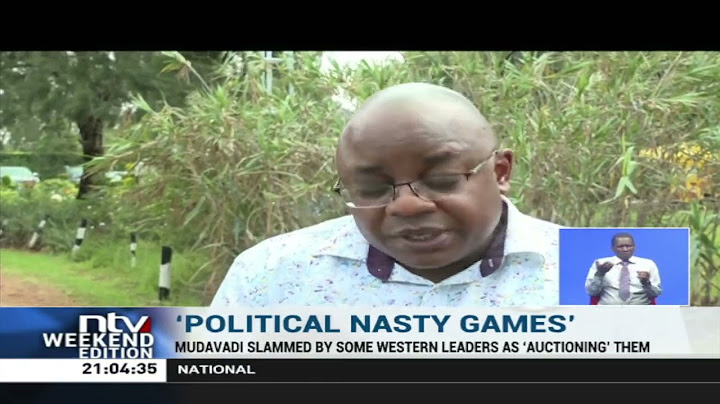 Mudavadi slammed by some Western leaders as ‘auctioning’ them