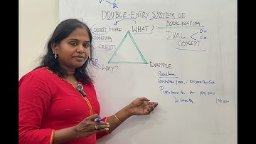 Double Entry vs Single Entry Bookkeeping | dual concept in English and Tamil@KANAKUTRAININGACADEMY