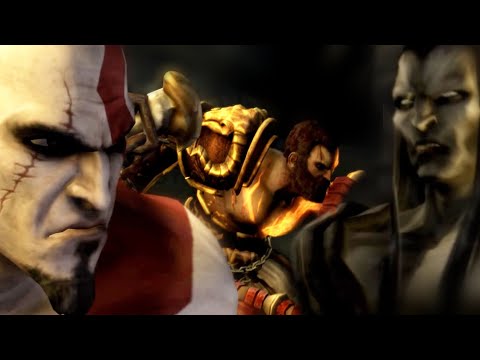 GOD OF WAR (GHOST OF SPARTA) Kratos y Deimos Vs Tanatos !!!!!!!, Kratos y  su hermano Deimos derrotan a Tánatos en GOD OF WAR (GHOST OF SPARTA) !!!