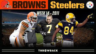 GUTSY TNF Battle! (Browns vs. Steelers, 2011Week 14)