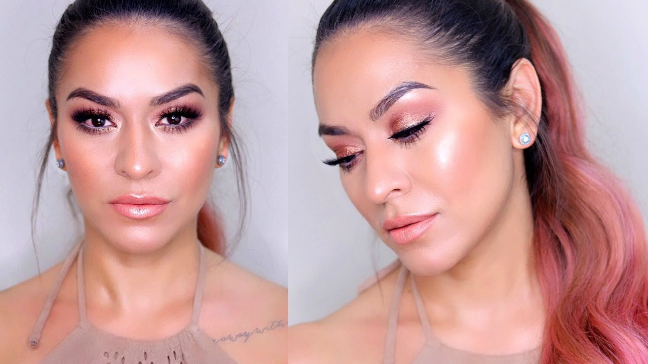 Glowy Peachy Summer Makeup Tutorial Tarte Make Believe In Yourself