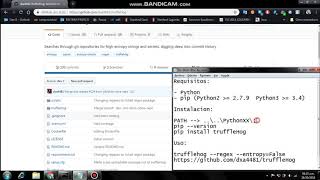 [Security] Use of truffleHog