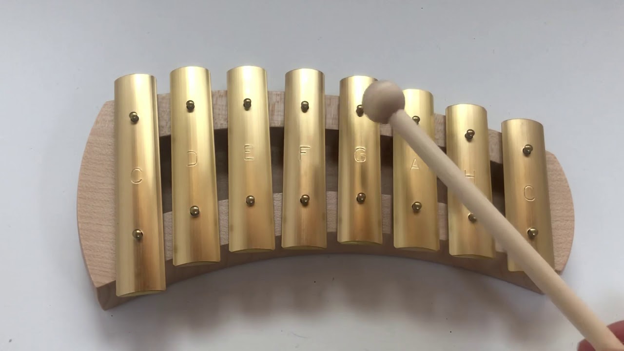 アウリス AURIS 楽器 鉄琴 真鍮 グロッケン ダイヤトニック 8音