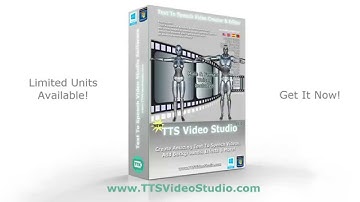 TTS Video Studio: Text to Speech Video Creator Software & Editor