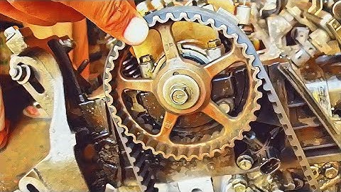 Honda Civic D15B Engine Timing.