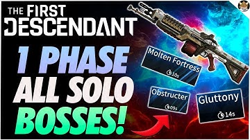 The First Descendant Updated Enduring Legacy Build Guide ~1 PHASE ALL SOLO BOSSES JUST MELTS THEM!~