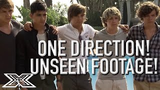 ALL Unseen Footage From ONE DIRECTION'S Time On X Factor  Auditions & JUDGE'S HOUSES!