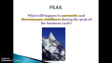 Automatic vs. Discretionary stabilisers