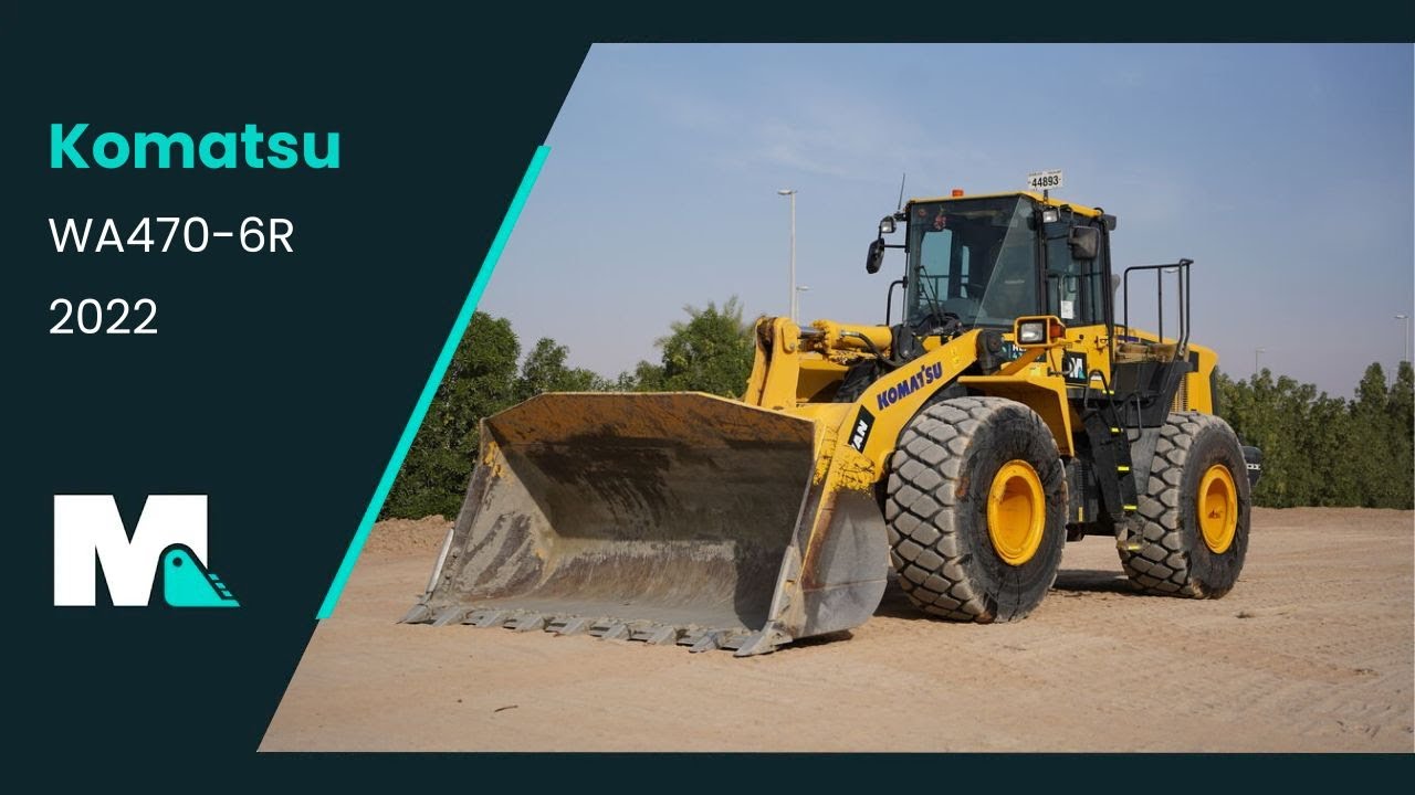 WL-0233 Komatsu WA470-6R Wheel Loader