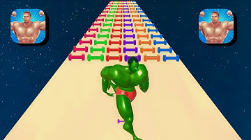 Muscle Race All Levels walkthrough gameplay Android iOS Free Upload Mobile games Part 7