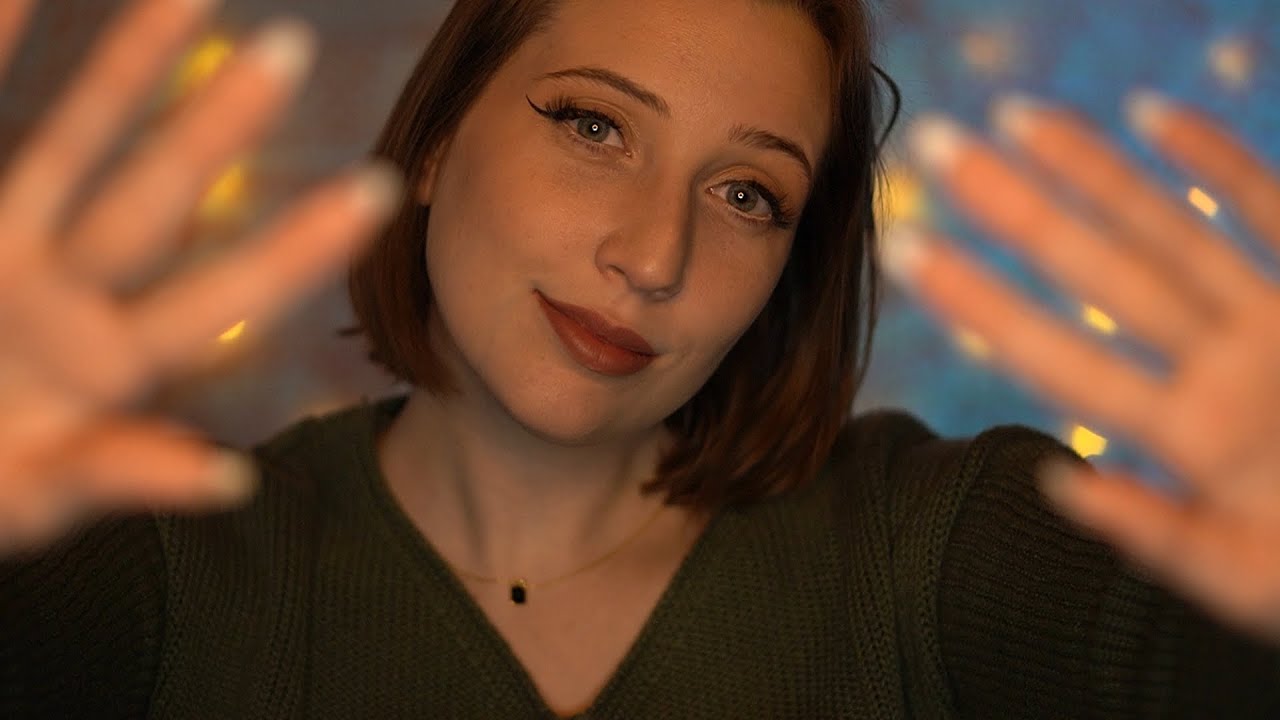 Let Me Keep You Company ASMR • Face Touching, Personal Attention, Soft Singing 💖🎶