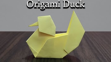 [DETAILED TUTORIAL] Origami Duck for Beginners - Easy Step-by-Step Guide!
