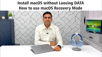 macOS Recovery without pen drive. macOS Installation without loosing data