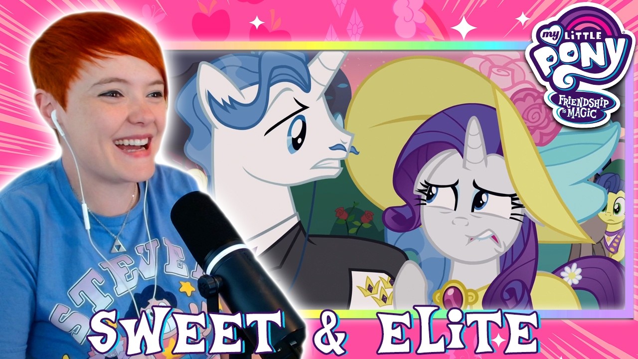 I LOVE HIM!!!!! My Little Pony (FiM): s2 ep9: Sweet & Elite Reaction