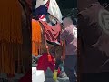 【上げ馬神事】よだれを大量に垂らす馬【多度大社】