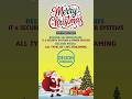 HAPPY CHRISTMAS