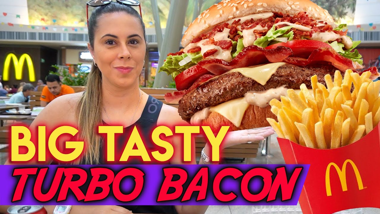 Big Tasty Turbo Bacon | Novidade McDonalds